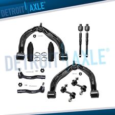 Front Upper Control Arms Tie Rod Sway Bars Kit for Nissan Titan Armada QX56 QX80 picture