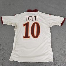 VINTAGE AS Roma Jersey Men Extra Large White 10 Francesco Totti Kappa Camiseta picture