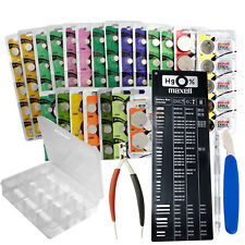 150pc Maxell Watch Battery 0% Mercury DIY Hobby Kit, +5 FREE Bonus Tools picture