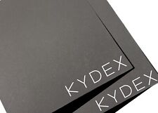 (Pack of 2) BLACK KYDEX T PLASTIC SHEET 0.09