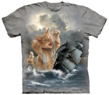 Krakitten T-Shirt-The Mountain Brand - Let Loose the Kraken-Sizes Small-5X picture