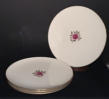 Vintage Lenox Ivory China - Roselyn Discontinued -Set of 4 Dinner Plates. picture