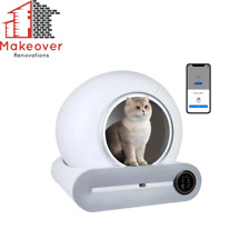 Tonepie 65L Automatic Smart Cat Litter Box Self Cleaning Fully Enclosed Cat Litt picture