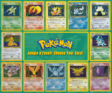 1999 Pokemon Jungle & Fossil: Choose Your Card All Pokemon Available picture