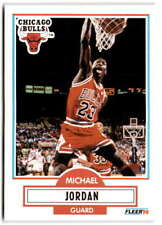 1990-91 Fleer #26 MICHAEL JORDAN  Chicago Bulls Basketball  picture
