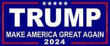 TRUMP MAGA 2024 - VERY LARGE - Banner Signs - Reinforced Vinyl -USA MADE QUALITY picture