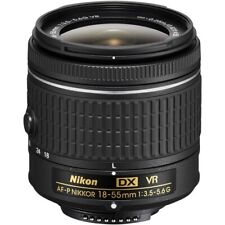 (Open Box) Nikon DX AF-P Nikkor 18-55mm f/3.5-5.6 G VR Zoom Kit F-Mount Lens picture