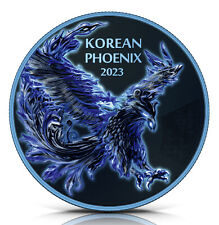 2023 Korea Phoenix Blue Flame Edition 1 oz Silver Coin picture