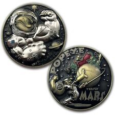 Popeye The Sailorman Verses Mars Vintage Collectible Challenge Coin picture