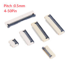 FPC/FFC Connector 0.5mm Pitch Top / Bottom Interface 4/6/8/10/12/14- 50Pin Lead picture
