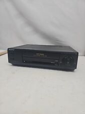 Sony SLV-675HF VCR 4 Head VHS Video Cassette Recorder Hi-Fi Stereo - No Remote  picture