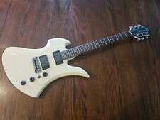 Vintage Electric Guitar B.C. Rich Mockingbird White Sound Output Tested picture