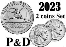 2023 P & D  American Women Quarters - Maria Tallchief -2 Coins Set - UNC US Mint picture