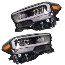 Labwork Right+Left Side Headlight For 2020-2023 Toyota Tacoma Full LED Black picture