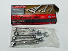 Craftsman Tools USA Made 47005 NOS NEW 7pc Metric Wrench Set in Original Plastic picture