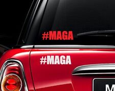 #MAGA TRUMP Decal Vinyl Car Window Sticker ANY SIZE picture