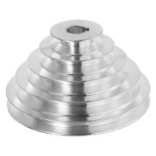 Aluminum A-Type 5 Step Pulley Wheel 19mm Bore 55-150mm Outer Dia for 12.7mm Belt picture