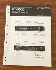 Kenwood KT-990D TUNER Service Manual *Original* picture