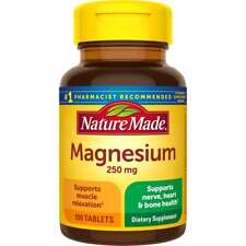 Nature Made Magnesium 250 mg 100 Tabs picture