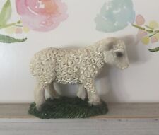 New Fairy Garden Farm MINIATURE SHEEP FIGURINE Figure Lamb Resin Shelf Sitter 2