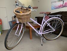 Breezer Downtown EX PINK Bike With Basket And Lock- Excellent Condition picture