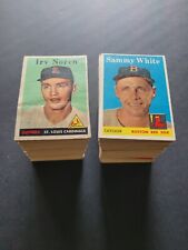 1958 Topps Baseball 289 Card Starter Lot -  picture