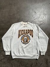 Vintage Kickapoo Sweatshirt Pullover Size L Brad Pitt’s High School Native picture