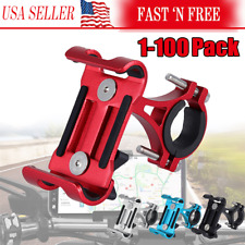 360° Aluminum Motorcycle Bike Bicycle GPS Cell Phone Holder Handlebar Mount LOT picture