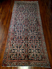 Exquisite 1960's Authentic Vintage Mint Hand Made Knotted Runner 9' x 4' ft picture