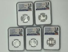 ON HAND FDOI 2024 S SILVER American Women QUARTER AWQ PROOF SET NGC PF 70 picture