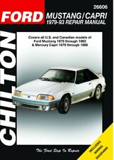 1979 - 93 Ford Mustang Chilton Repair Service Shop Manual 26606 Sealed Brand New picture