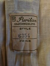 Original TAGGED Victorian/ANTIQUE 1890’s? Puritan Lacey Undermuslins SLIP picture