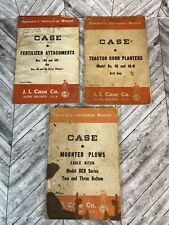 Vintage Case Tractor Manuals Planters Attachments Plows  picture