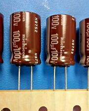 NICHICON UPR2A101MHH1T0 100uF 100V 105C 12.5x20MM Electrolytic Capacitor QTY-100 picture