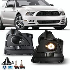 For 2013 2014 Ford Mustang Fog Lights Driving Lamps Front Bumper Projector Pair picture