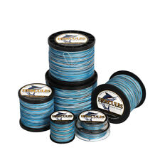 HERCULES Strong 6-300 lb Test Braid Fishing Line Blue Camo 4 8 Strands Big Game picture