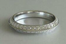 925 White Sterling Silver Wedding Eternity Ring 3 Ct Round Cut Simulated Diamond picture