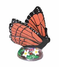 Fenton Glass - Monarch Butterfly Figurine - Hand Painted OOAK- EMM picture