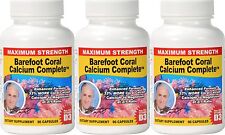 Barefoot Coral Calcium Complete 3 Pack - Bob Barefoot 90 Caps - Coral Calcium picture