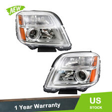 Headlight Headlamps Assembly Fit For 2010-2015 GMC Terrain LH+RH Side Pair picture