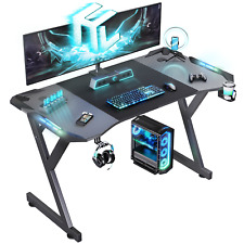 47/55 Inch LED Gaming Desk Computer Desk Gaming Table RGB Gamer Workstations picture
