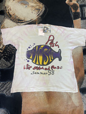 Vintage RARE 1998 Phish Summer Tour Shirt XL Light Tie Dye picture