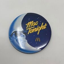 Vintage McDonald's 1980's Mac Tonight Button 3