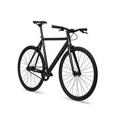 Aluminum Fixed Gear Single-Speed Fixie Urban Track Bike, Shadow Black, 49cm/XS picture