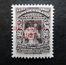 Canada 1927 Stamps MNH Newfoundland 60c De Pinedo Air Post Overprint picture