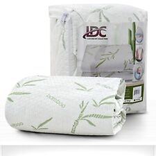 Bamboo Mattress Protector Deep Pocket Waterproof Breathable Fitted Bed Cover picture