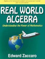 Real World Algebra - Paperback By Zaccaro, Edward - GOOD picture