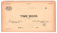 Railroad Train Time Book - New York Central, Dec. 1911 - Section #11 picture