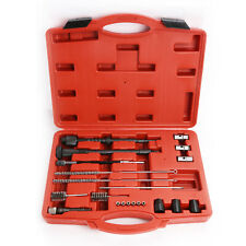 Injector Seat & Manhole Cleaning Set Seat Cutters Guide Seal Puller Brushes Tool picture