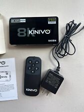Kinivo 840BN 8K 60Hz HDR Pro Series HDMI 2.1 Switch Bandwidth 48 Gbps & Remote picture